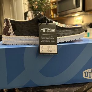 Hey Dude Wendy Cow Print